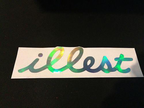 Illest canibeat fatlace stance nation sticker decal jdm stance