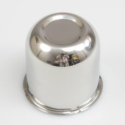 Cragar center cap 3.195" dia push-through dome polished stainless steel ss3195c