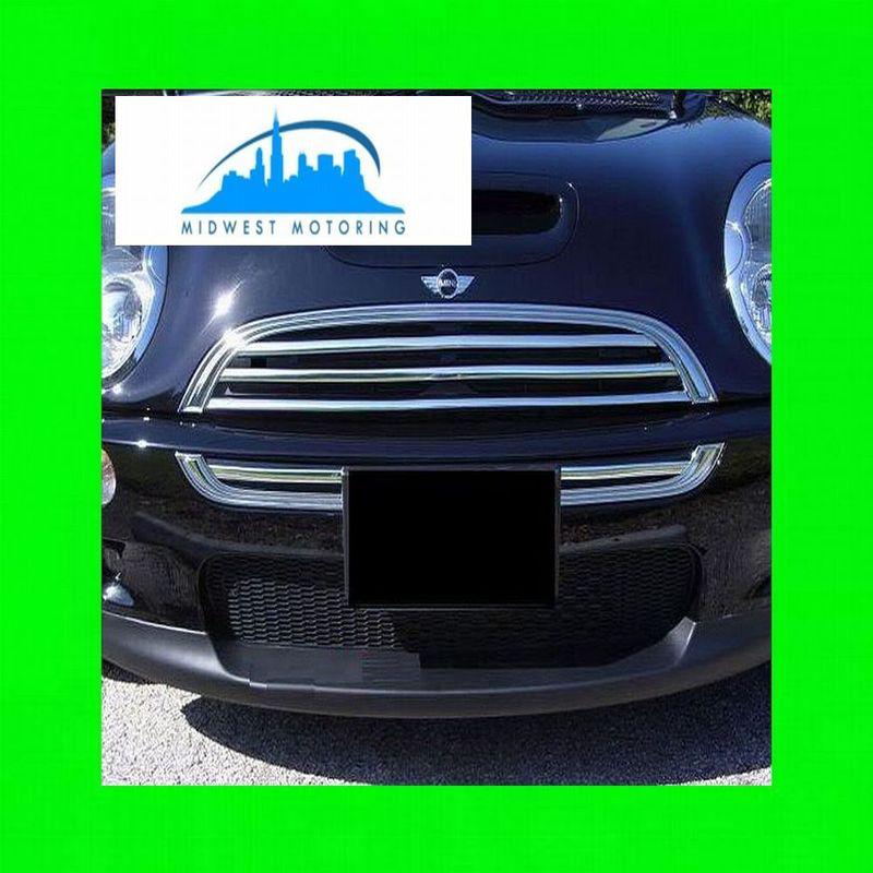 2002-2011 mini cooper chrome trim for grill grille 5yr warranty s