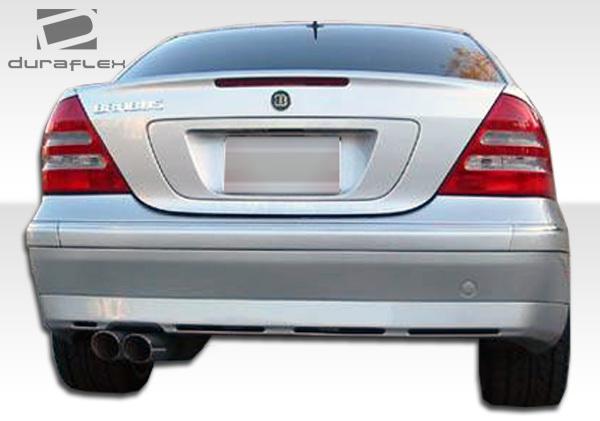 Duraflex rear bumper body kit 01 02 03 04 05 06 07 mercedes c class 4dr 102235