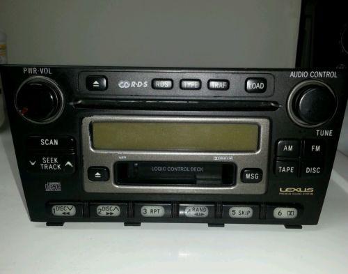 Toyota / lexus stock stereo cd tape radio 