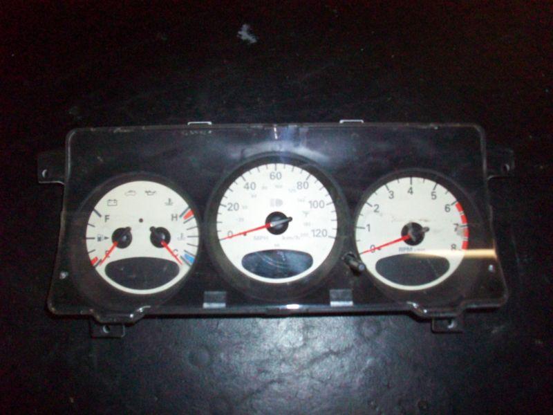2001 chrysler pt cruiser guage panel, cluster speedometer