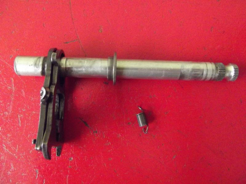 Kawasaki kx250 kx 250 transmission shift shifter shaft arm rod 99 2000 2001 2002