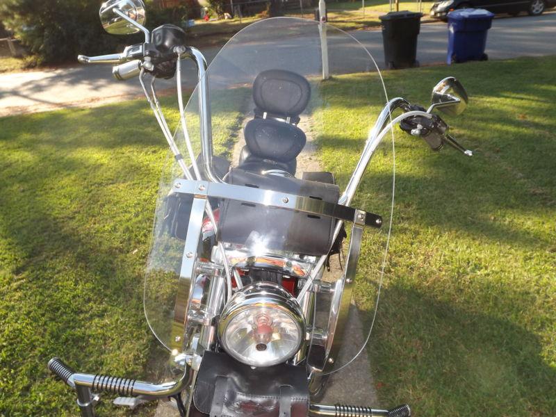 Harley davidson sportster quick release detachable windshield