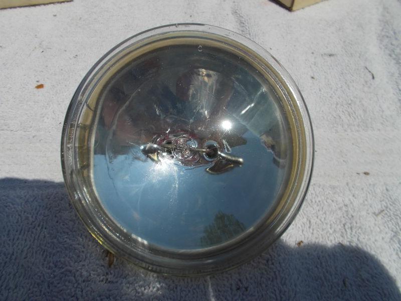 Vintage tung-sol 4 1/2" air craft lamp #4509 all glass 13 volt 1930's-1950's