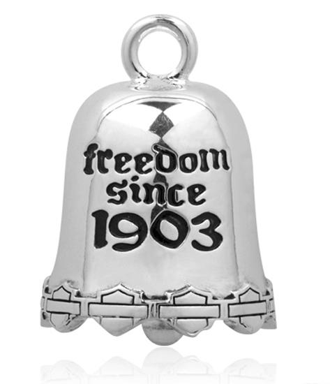 Harley davidson freedom since 1903 ride bell