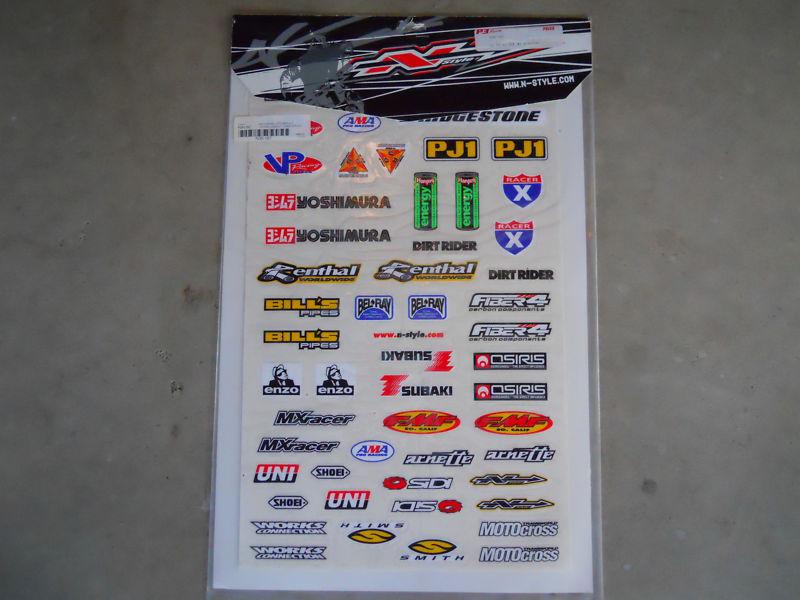 Decal kit, n-style, n30-187, universal, large size, new, 17