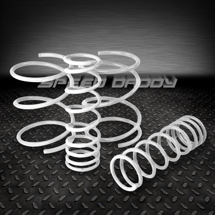 1"drop 4pc front+rear suspension lowering spring 11-13 yf theta/2.0t turbo white