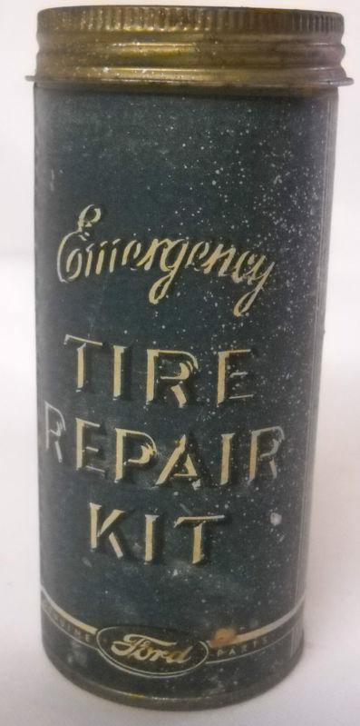 Vintage ford emergency tire repair kit  model a 1930s 