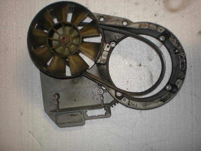 86 ski doo 377e safari 377 e start skidoo engine cooling fan shroud intake 