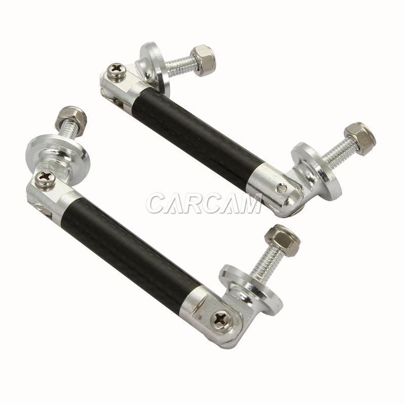 Aluminum carbon front sport fiber stabilizer lip rod strut bars bumper protector