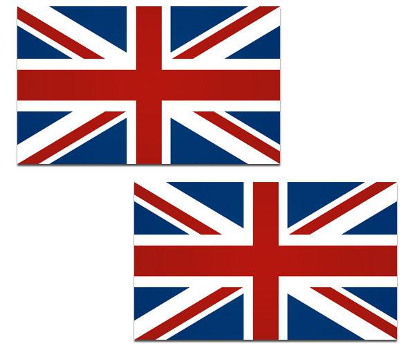 Britain union jack flag decal set 4"x2.4" british uk vinyl car sticker u5ab