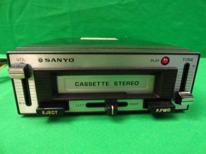 Vintage sanyo cassette tape deck player under dash ft50 ft 50 car auto