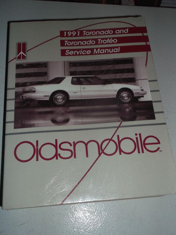 Factory 1991 oldsmobile toronado & toronado trofeo service manual