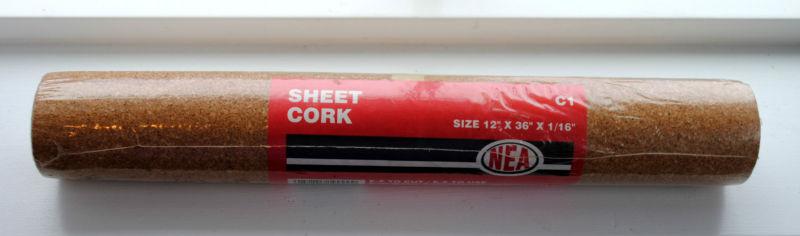 Nea auto/industrial/household sheet cork roll 