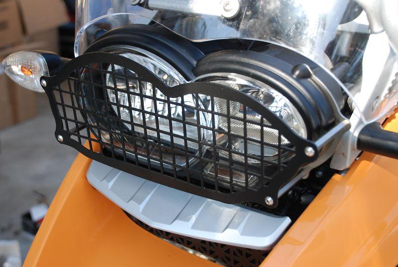 Bmw 1200 gs/adv 06/11 headlight+p/meter (tps)+oil cooler protector guards combo