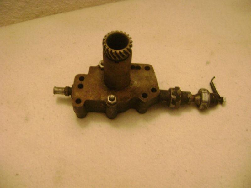 Harley original genuine ironhead sportster oil pump and switch