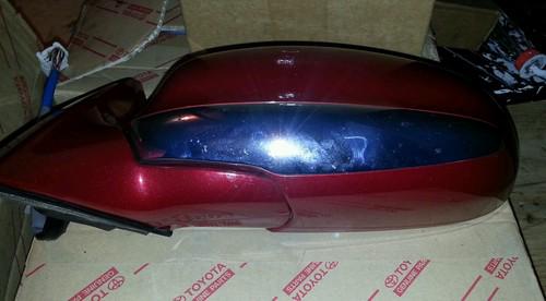 02 03 04 05 06 07 08 09 10 lexus sc430 lh driver side  mirror 87906 24100 d2 red