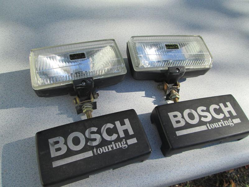 Pair bosch touring halogen driving lights  made in germany set no bulbs