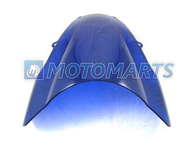 Blue windscreen for suzuki gsx-r1000 01-02 600 01-03 750 00-03