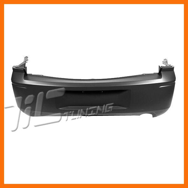 06-07 dodge magnum r/t/se/sxt w/one exhaust hole primered bumper cover rear