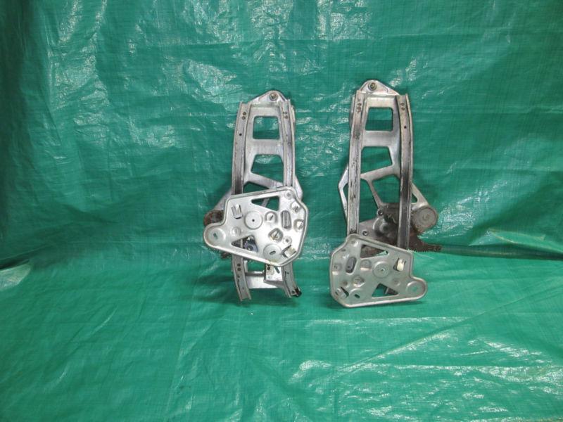 99-04 ford mustang cobra convertable left & right set rear window regulator 03 