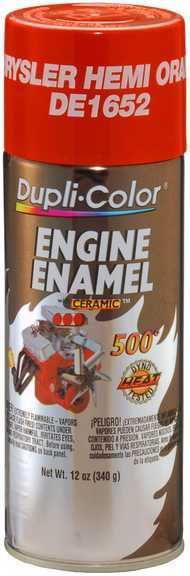 Dupli-color dc de1652 - spray paint - specialty hi temp, chrysler hemi orange