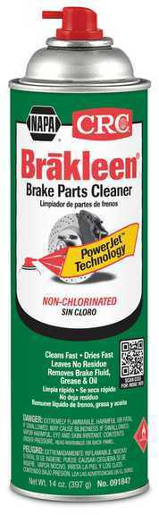 Crc chemicals crc 091847 - brake parts cleaner, 14 oz