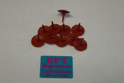 10 holley # 26-41 red "umbrella" accelerator pump check valves, aed demon qft 