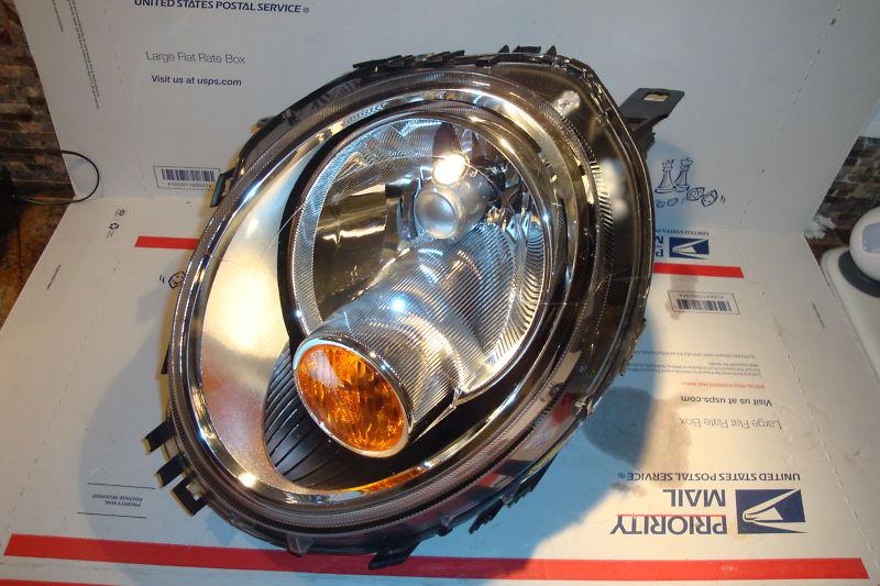 *oem* 07-13 mini cooper left halogen headlight 12 11 10 09 08 2013 2012 2011