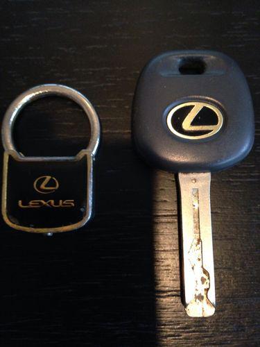 * genuine oem lexus key and key chain * 