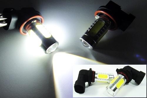 2 h10 9145 cree led plasma projector bulb 11w fog daytime running light drl 9140