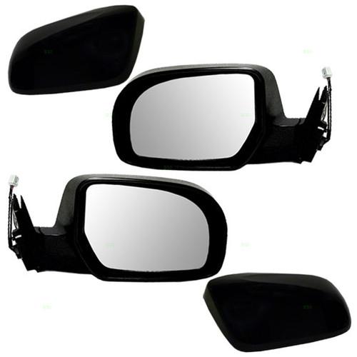 New pair set power side mirror glass housing heat heated 11-12 legacy outback