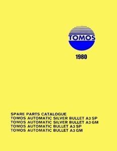 Tomos silver bullet & bullet moped parts manual 1980