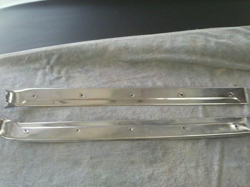 53 54 55 corvette original door sill plates