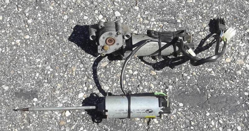 Bmw e36  driver seat  adjustment motors seat gearbox motors