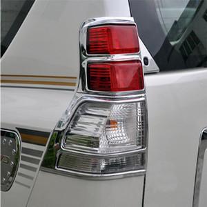 For toyota prado fj150 2010 - 2012 chrome rear light tail lamp cover 