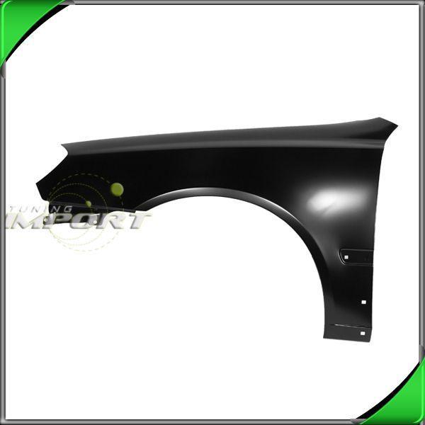 Left front fender primed black steel replacement fit 2003-2005 hyundai accent lh