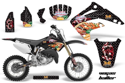 Amr dirt bike graphic kit decal honda cr85 cr 85 vegas