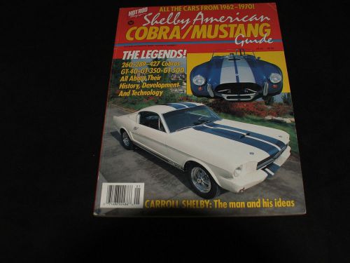 Carroll shelby 3- book/mag&#039;s of my collection. deal,,, view all, plus other list