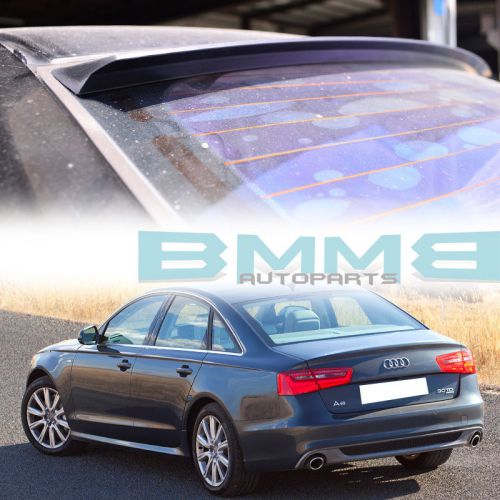 Painted #ly7w vrs style for audi a6 c7 4d sedan roof window spoiler 2014 puf