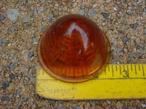 30s 40s 50s maybe glass amber clearance park marker lens