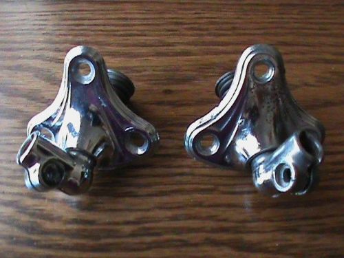 Vintage 1940s 1950s chevy buick pontiac sun visor bracket left right original gm