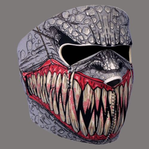 Biker neoprene full face mask biker mask