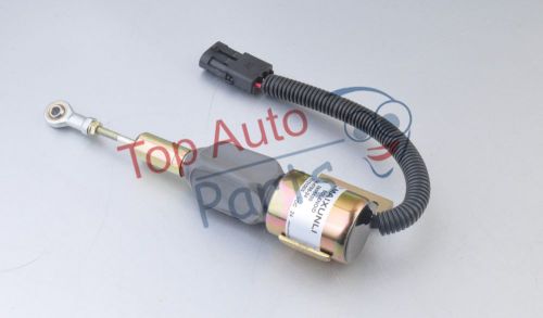 Fuel shutoff solenoid valve for 3935430 cummins 6bt 5.9l 24v