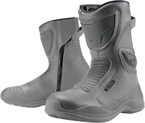 Icon womens reign waterproof street boots gray