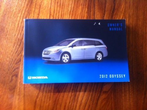 2012 honda odyssey owner&#039;s manual