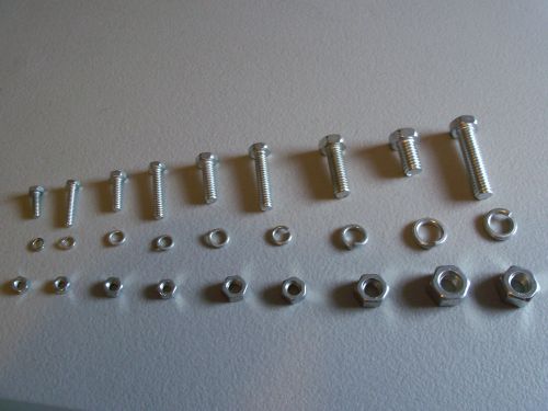 240 sae nut and bolts 10 sizes           240n