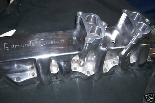 Stromberg 97 48 holley 94 spacer edmund's intake manifold riser ford flathead 1"