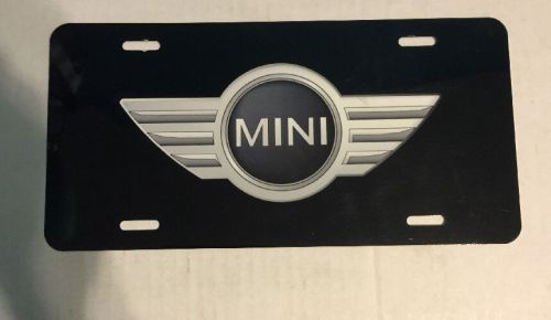 Mini cooper license plate cover